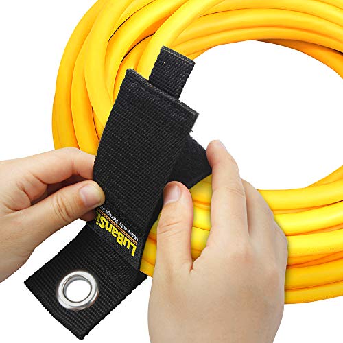 Lubansir MRLU-MST-03 9 Pack Extension Cord Holder Organizer, 13-Inch Heavy Duty Storage Straps thumb #5