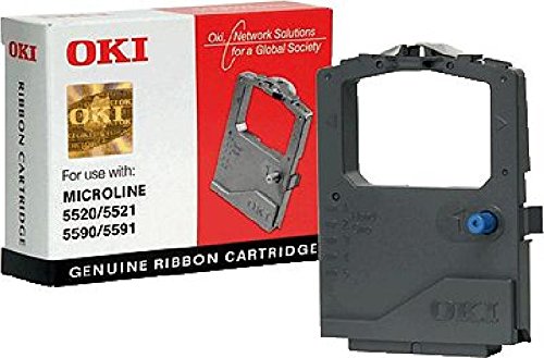 Ruban tissu en nylon OKI Microline 5500 pour imprimer des factures nettes Ref 01126301