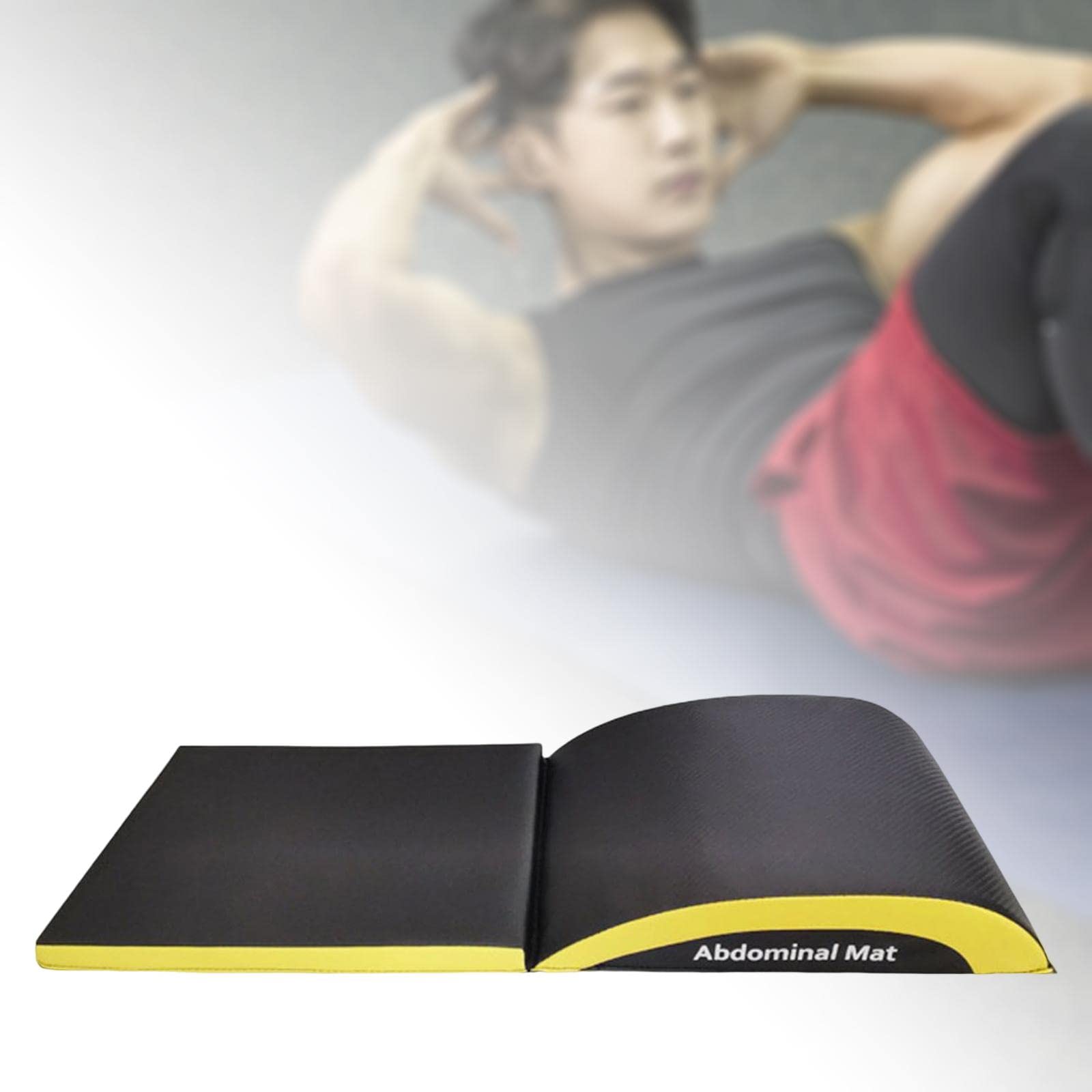 rockible Colchoneta portátil para Ejercicios Abdominales Abdominal Core Trainer Rango Completo Movimiento Gimnasio Estira los músculos Soporte para la Espalda