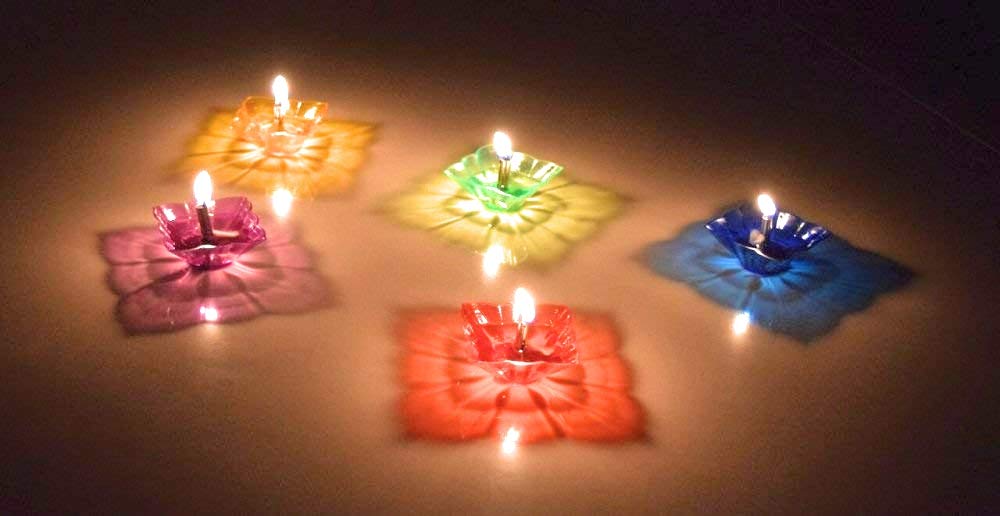 Multicolore Reflection Diyas