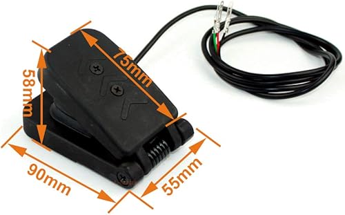 Miniatura 7 de L-faster 24V36V48V 450W Kit de conversión de carro eléctrico de cuatro ruedas con pedal de gas 38 dientes piñón para cadena de motocicleta 420 (kit