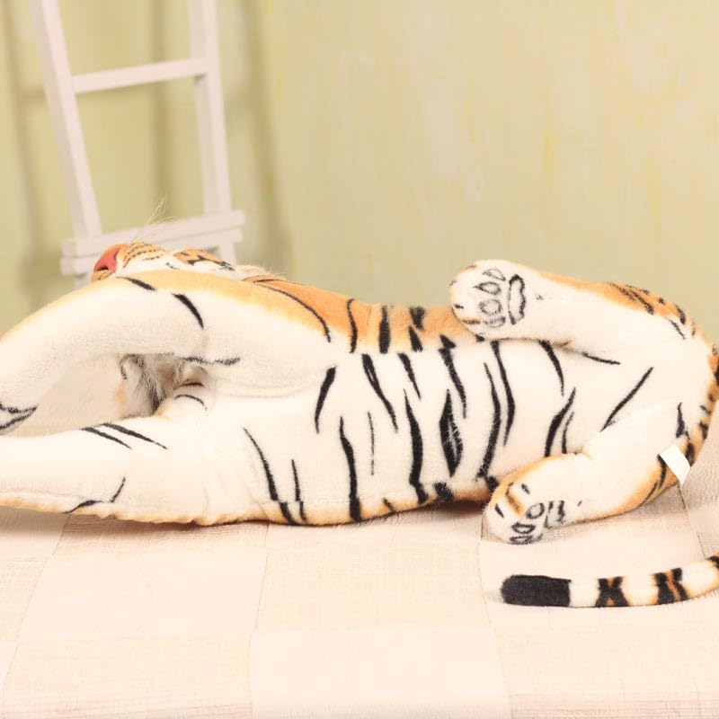 Image of Plush Toy Cartoon Games Character Soft Toys Cute Pet Wild Animals (30cm, Tiger)