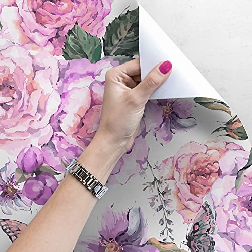 Papier peint repositionnable pour relooker un meuble sans colle Coloray