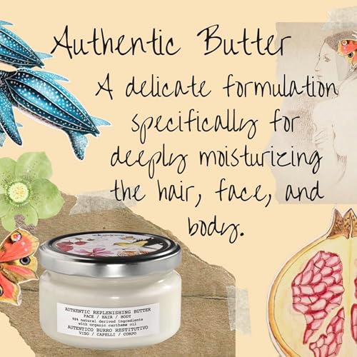 DAVINES Authentic Fórmulas Mantequilla Hidratante, 1er Pack (1 x 0.2 kg)