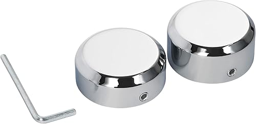 TCT-MOTORPARTS Perno de cubierta de tuerca de eje trasero cromado para Harley Sportster S RH1250S 2021-2025 2023 2022