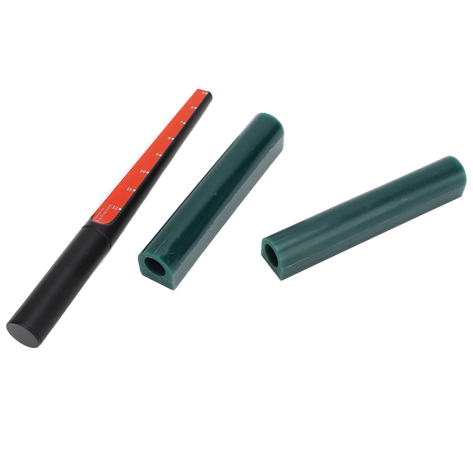 Tubo per Anello in Cera per Intaglio, 2 Tubi per Cera per Intaglio Ad Anello, 1 Misuratore per Tubo in Cera per Realizzare Anelli, Tubi per Cera Rotondi, Anello di Cera Dura per