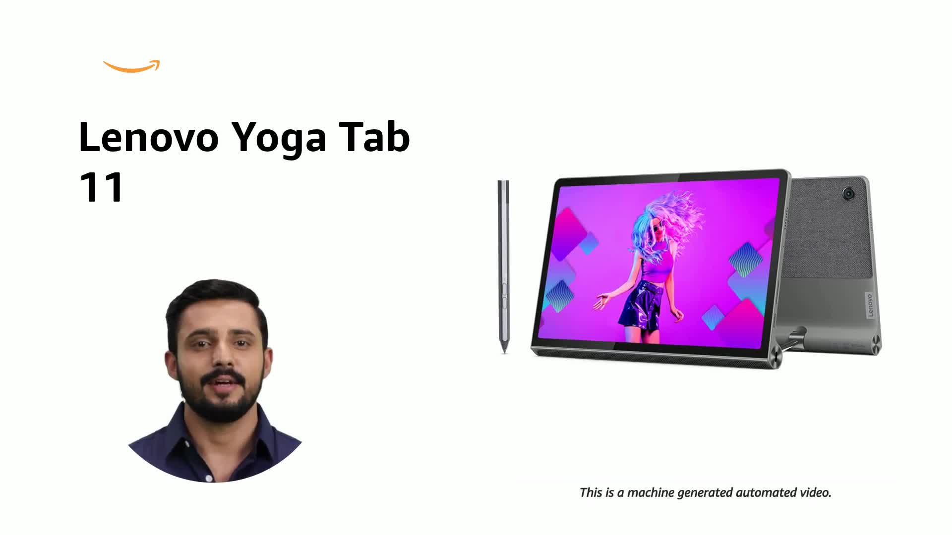 Lenovo Tab Yoga 11| 11 Inch 2K Display| 4 GB RAM, 128 GB ROM| Wi