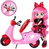 BFF by Cry Babies Lady's Scooter - Girls and Boys Ages 5 and Up, 7.8 Inch Doll, Multicolor