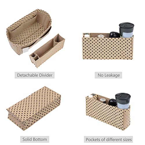 Organizador de bolso ZTUJO en fieltro con cremallera miniatura 2