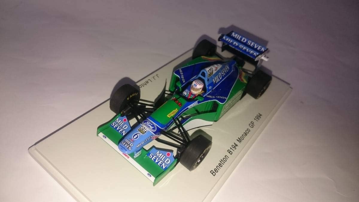 ミニカー 1/43 Spark Benetton B194 Monaco GP 1994 スパーク 1/43 ベネトン B194 フォード 1994年モナコGP №6 J・J