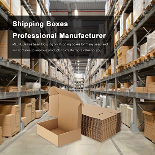 Mebrudy 10X7X3 Inches Shipping Boxes Pack Of 25, Corrugated Cardboard Box For Mailing Packing Literature Mailer #TOP7
