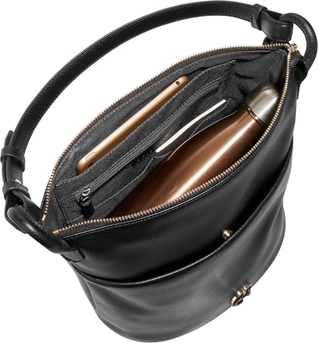 Image of Cole Haan womens Essential Leather Soft Bucket