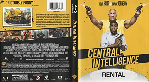 Central Intelligence (Blu Ray) B07H9B63MK Book Cover