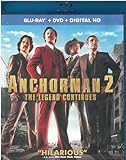 Anchorman 2: The Legend Continues (Blu-ray + DVD + Digital HD)