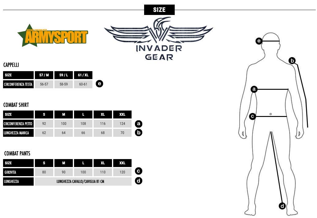 Invader Gear Combat Shirt, Größen:XL, Farbe:OD Sport & Freizeit