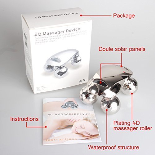 Image of 4D Manual Full Body Shape Massager for Face and Body Lifting Wrinkle Remover Roller Massager
