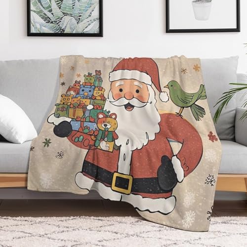 Couverture chaude flanelle Père Noël contre les nuits froides - 6