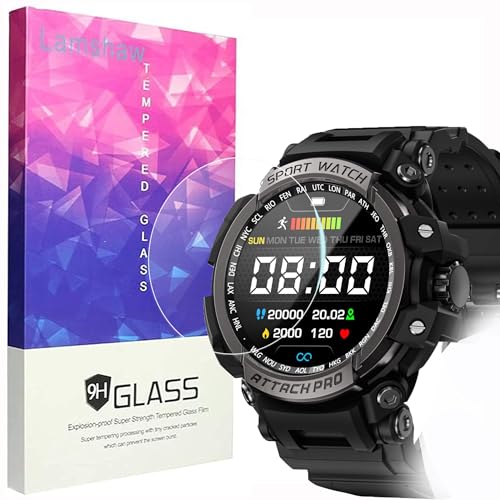 Verre trempé LoKMAT ATTACK PRO protection montre sport 1.32