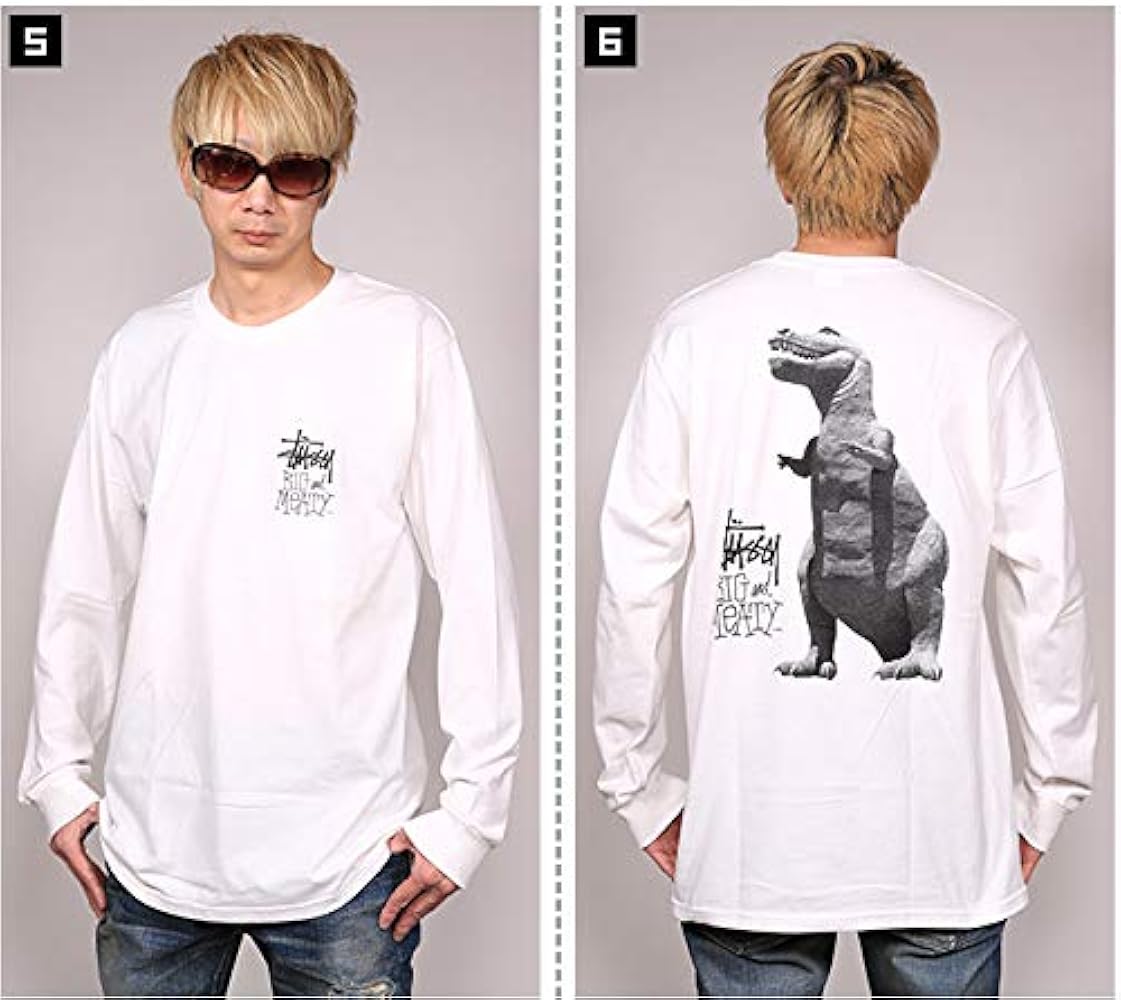 Amazon | (ステューシー) STUSSY BIG MEATY LSL Tee (LS:TEE)(1994525