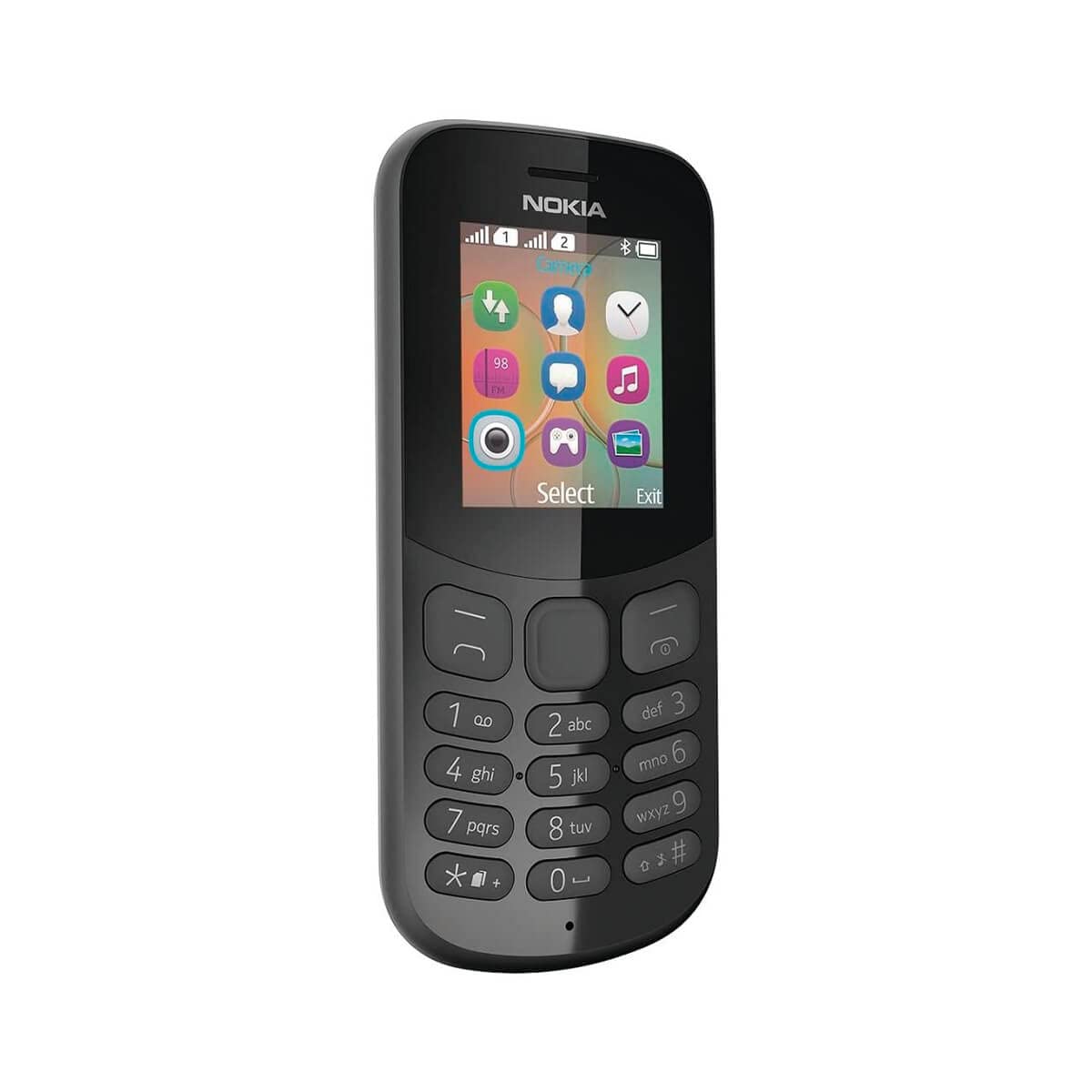 Nokia 130 (2017) Dual-SIM Black EU
