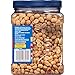 PLANTERS Dry Roasted Peanuts, 34.5 oz Resealable Plastic Jars (Pack of 6) - Peanuts with Sea Salt - Peanut Snacks - Shareable Snacks - Great School Snack or Work Snack - Kosher