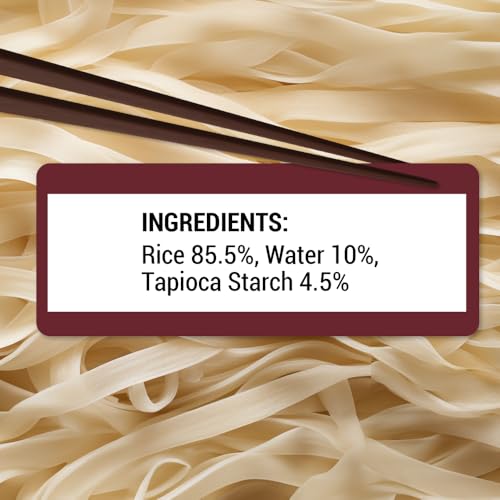 Image of Moi Soi Thai Rice Stick Noodles - Made with Thai Rice |Naturally Gluten Free | Cholesterol Free | 400gms