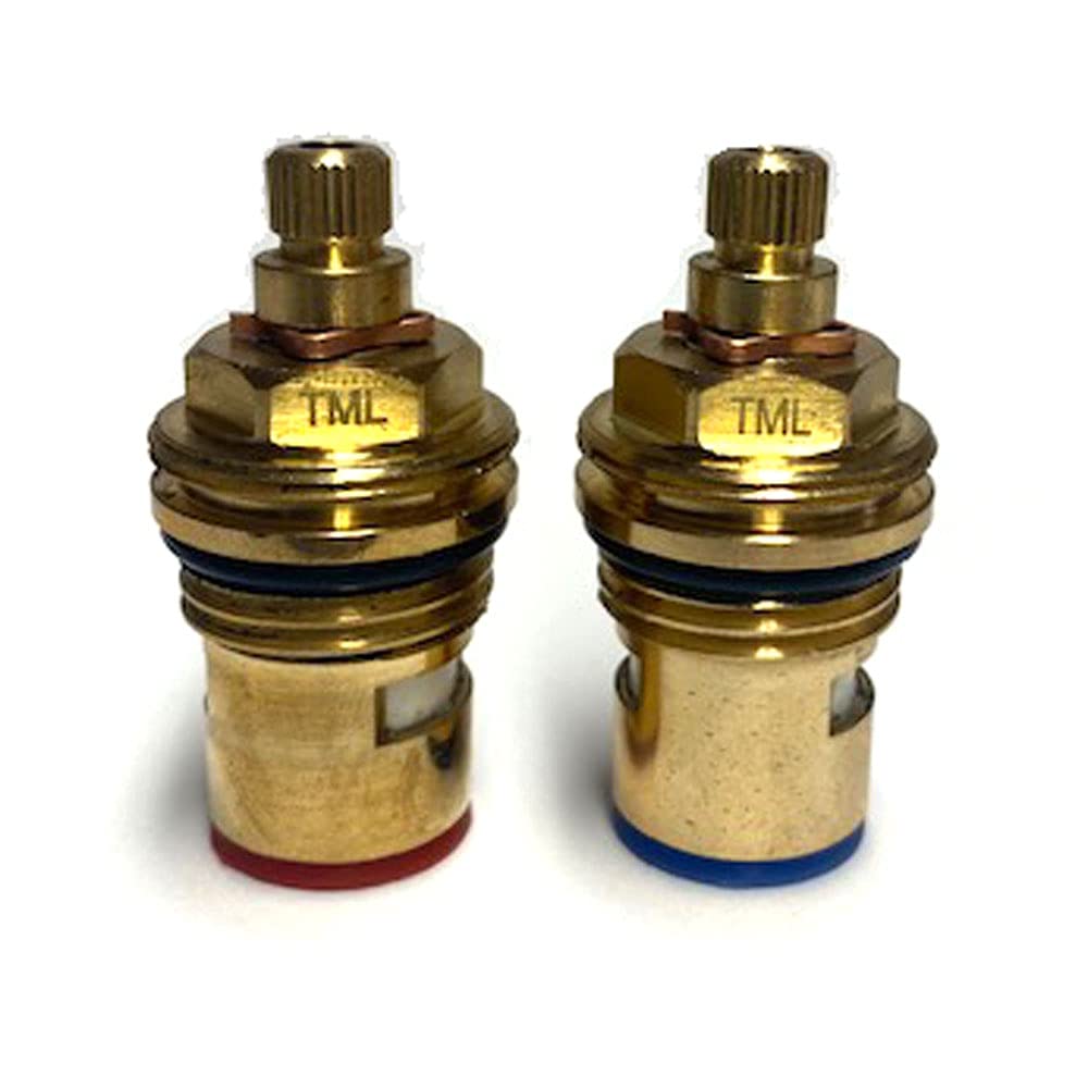 Compatible Pair of Tap Cartridges for Abode Linear Monobloc, Linear Nero, Linear Style