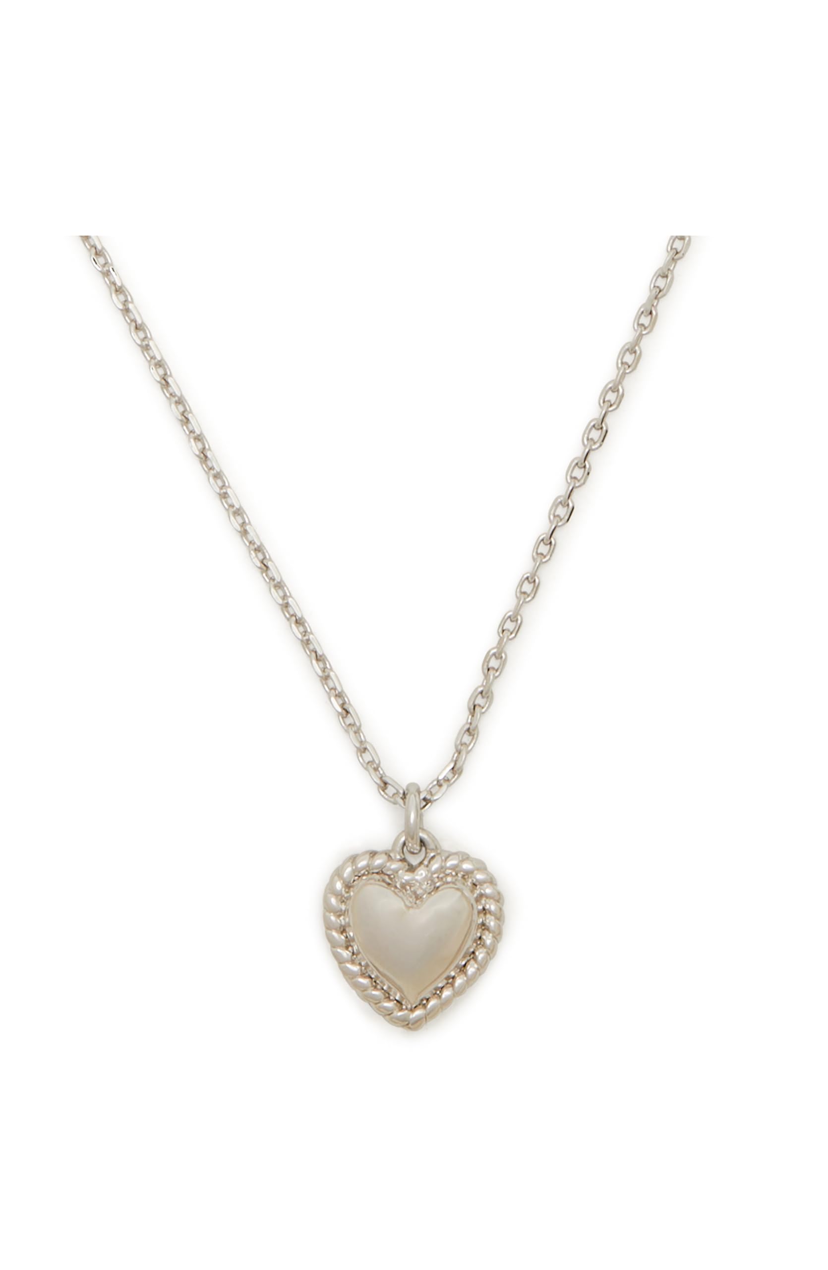 Kate Spade New York pendant, Silver