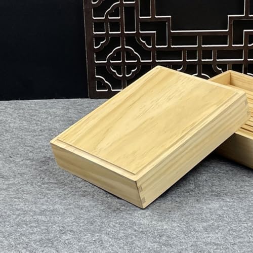 Bandeja rectangular de sushi de madera 20x15cm miniatura 5