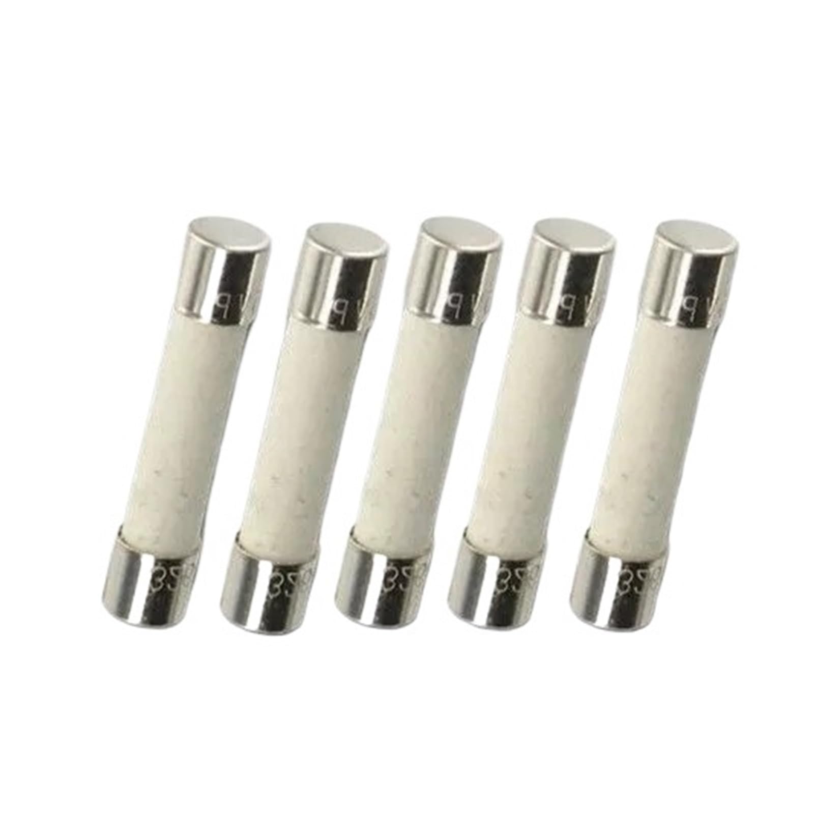 KXIWLUFV 5PCS 250V T100m Ceramic Fuse 5X20mm