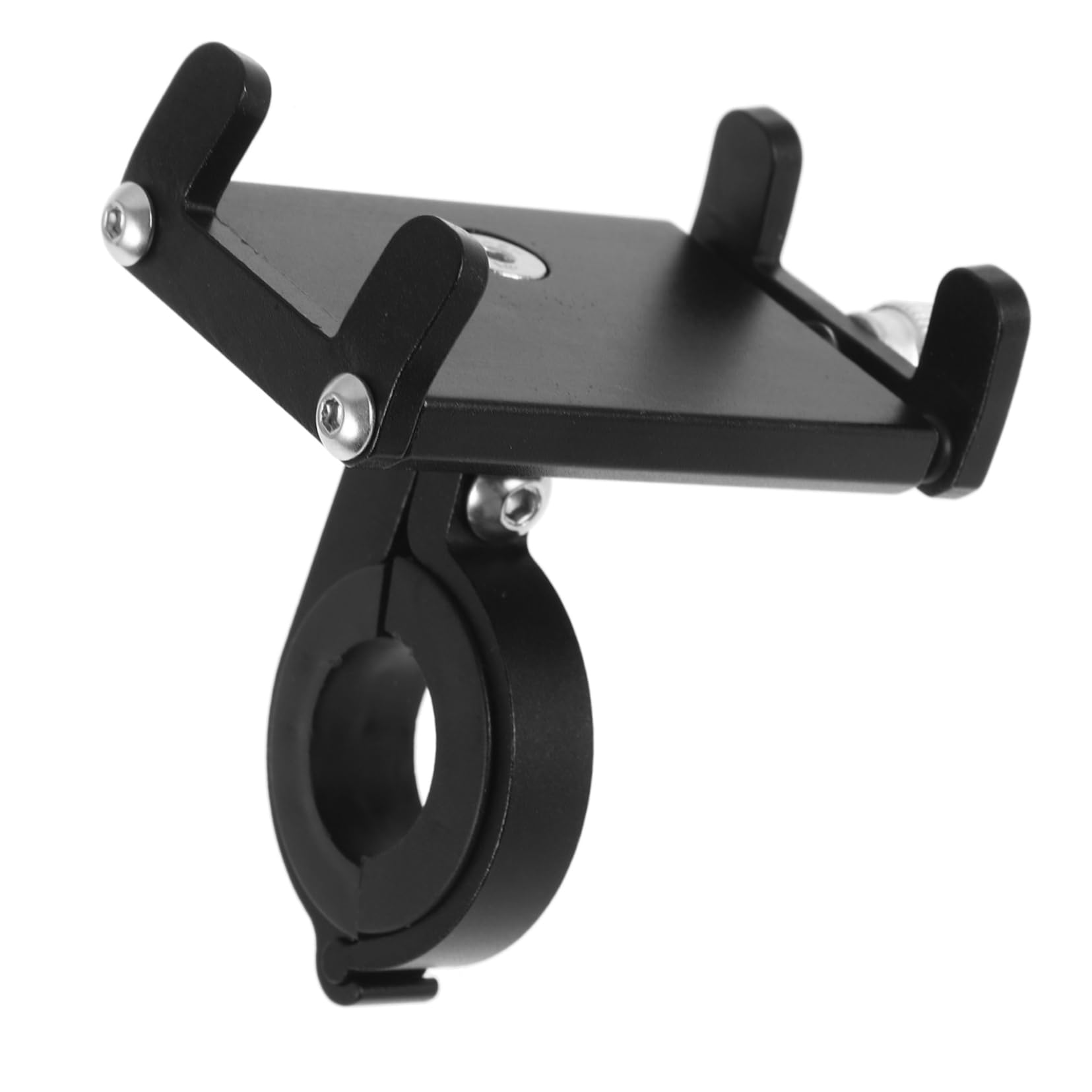 YARNOW Porta Cellulare Staffa per Smartphone Titolare Stand del Telefono Supporto per Telefono da Bici cremagliera Porta del Telefono Supporti del Telefono Lega di Alluminio Black