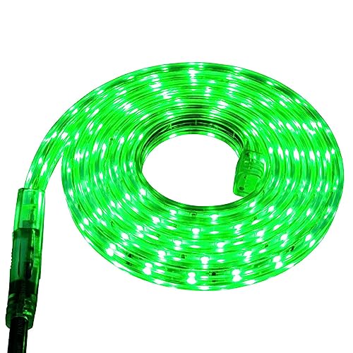 Tira LED verde 120V alta salida 5 metros corte personalizado miniatura 1