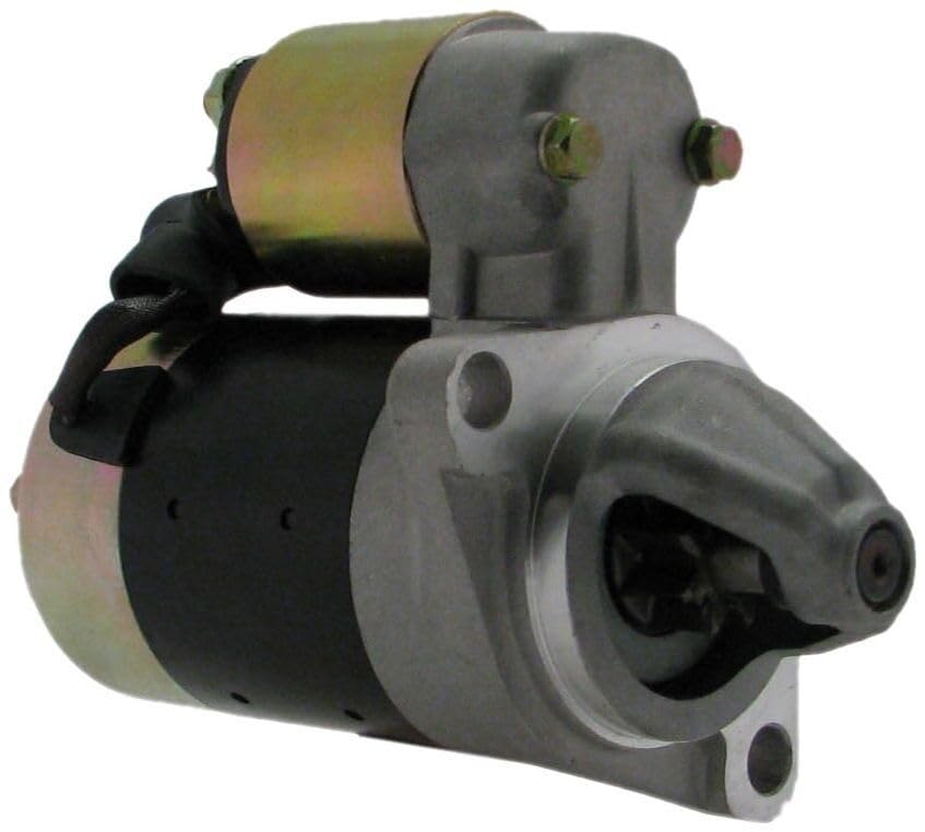 Starter Motor Solenoid and Gear End