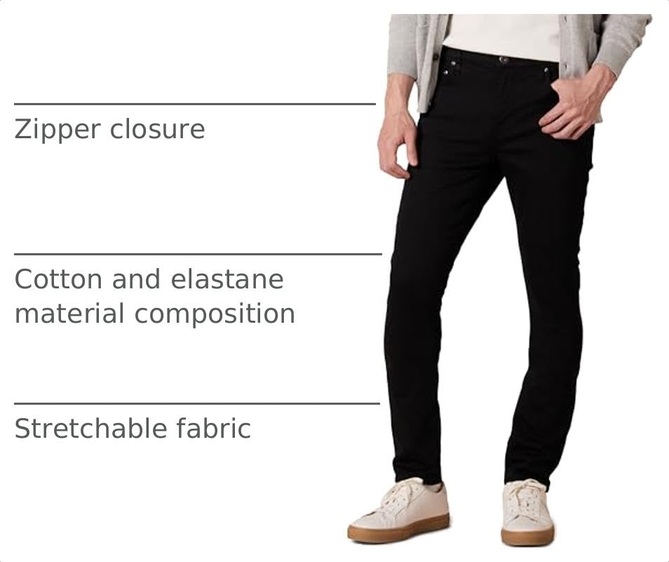 Image of Amazon Essentials Men's Skinny-Fit Comfort Stretch Denim Jeans - Discontinued Colors