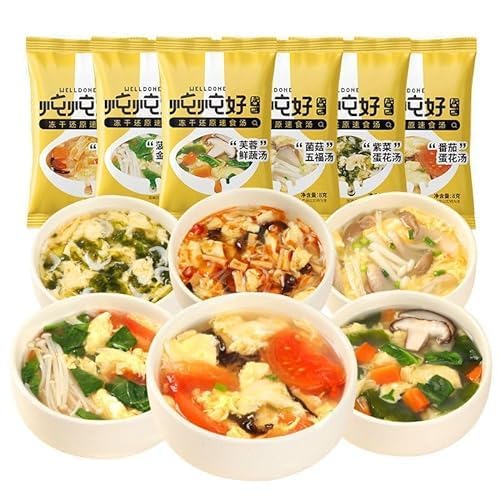 Instant Vegetable soup,healthy nutritious breakfast soup