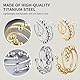 Fidget Ring Set,4 Anxiety Ring mit 4 Akupressur Ring,Verstellbare Anti Stress Ring mit Perlen,Akkupressurringe,Antistress Ringe,Finger Massageringe,Skill Ringe,Angst Spinning Ringe für Mädchen Frauen
