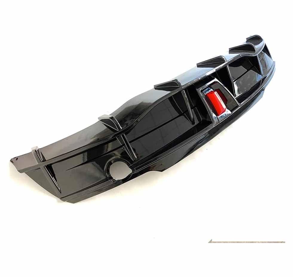 Tylny zderzak samochodowy Dyfuzor warga do Tesli Model Y 2021+, dolne tylne spojlery podwozie Anti Crash Protector Splitter ABS Akcesoria