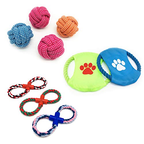 TVMALL Cane Giocattolo Set Completo di 8 Set di