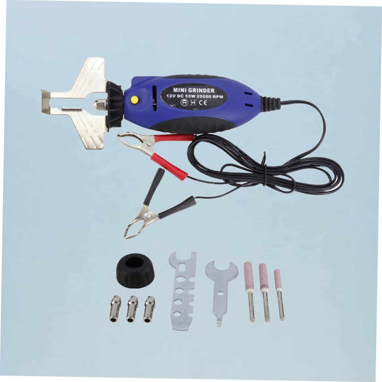 Mini Rectificadora De Cadena Eléctrica De Herramienta De Afilado Manual Con Llave y Piedra De Afilar Para Afilador De Motosierra Eléctrico