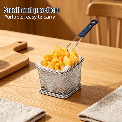 Palo Desmontable para Cesta de Freidora: Manija Resistente al Calor sin Deslizamiento, Pieza de Repuesto para Cesta de Freidora, Utensilio de Cocina, Ajuste para Pequeños Electrodomésticos miniatura 4