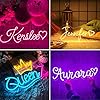 Custom Neon Signs, Personalized Dimmable Led Neon Lights Sign Customizable for Wall Decor Wedding Birthday Party Gift Bedroom Bar Shop Name Logo Neon Lights #1