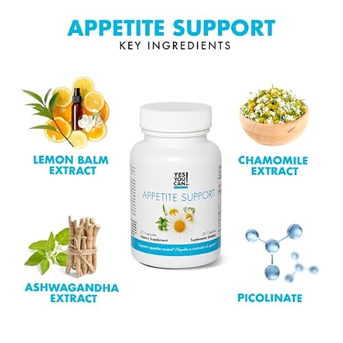 Yes You Can! Appetite Support for Body Weight Management - Healthy Relationship with Food - Includes Natural Ingredients: 5-HTP, Lemon Balm, Chamomile Extract - 30 Capsules, 4 Pack - Thumbnail 2