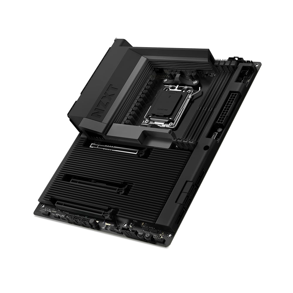 ブラックATXケース、マザーボード、電源、CPUセット Amazon | NZXT N7 B850 ATXゲーミング マザーボード ブラック N7-B85XT