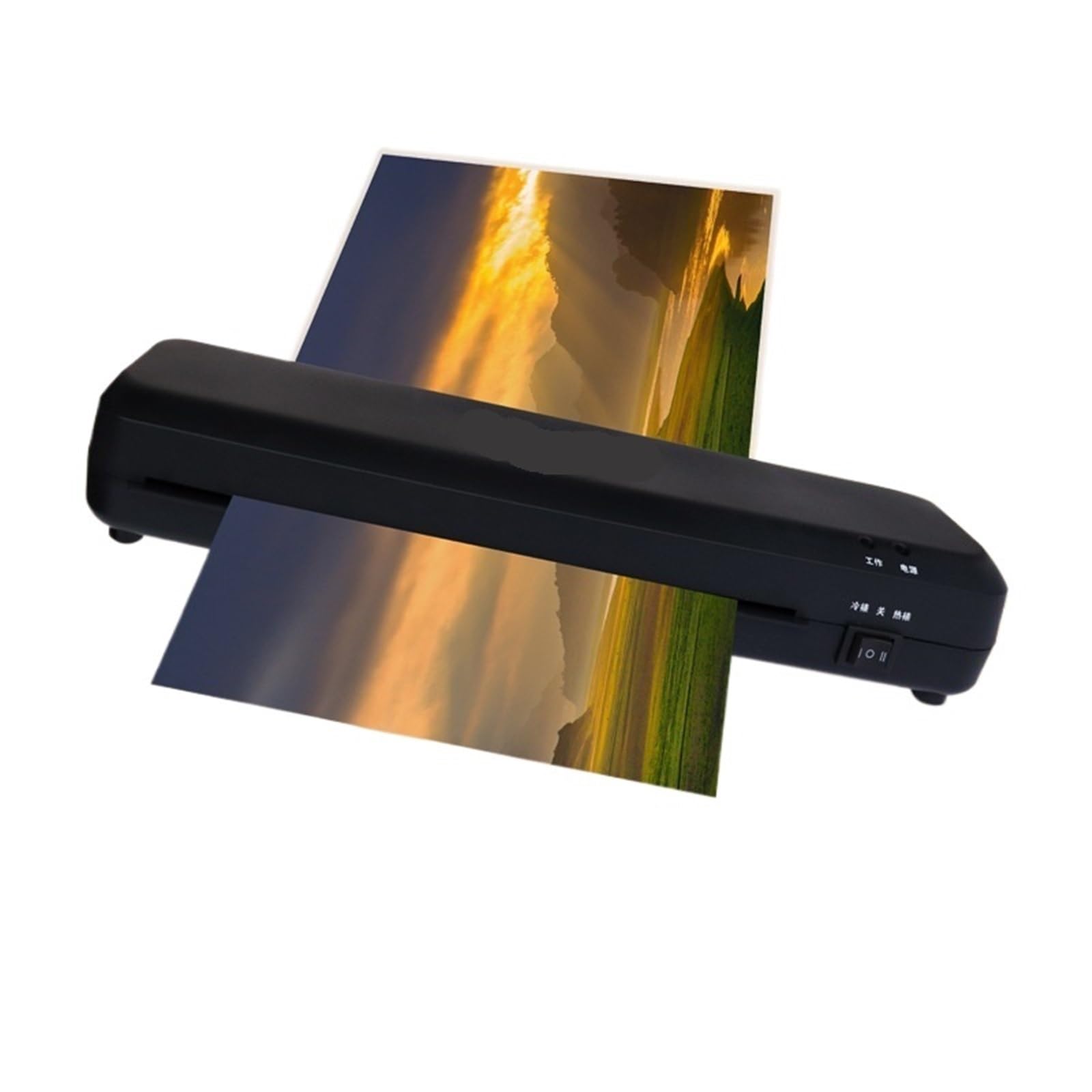Laminator, Laminator Do Torebek A4 LM22 do domu i biura | 145 W, Rozgrzewka 1-2 Min, Prędkość 300 Mm/min, Szerokość 230 Mm