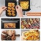 CNMTCCO Airfryer Silikonform 2 Stück Airfryer Zubehör für Ninja Foodi Max Dual Zone AF300EU AF400EU 9.5L, Airfryer Silikonform Silikoneinsatz für SL400EU Double Stack XL Heißluftfritteuse