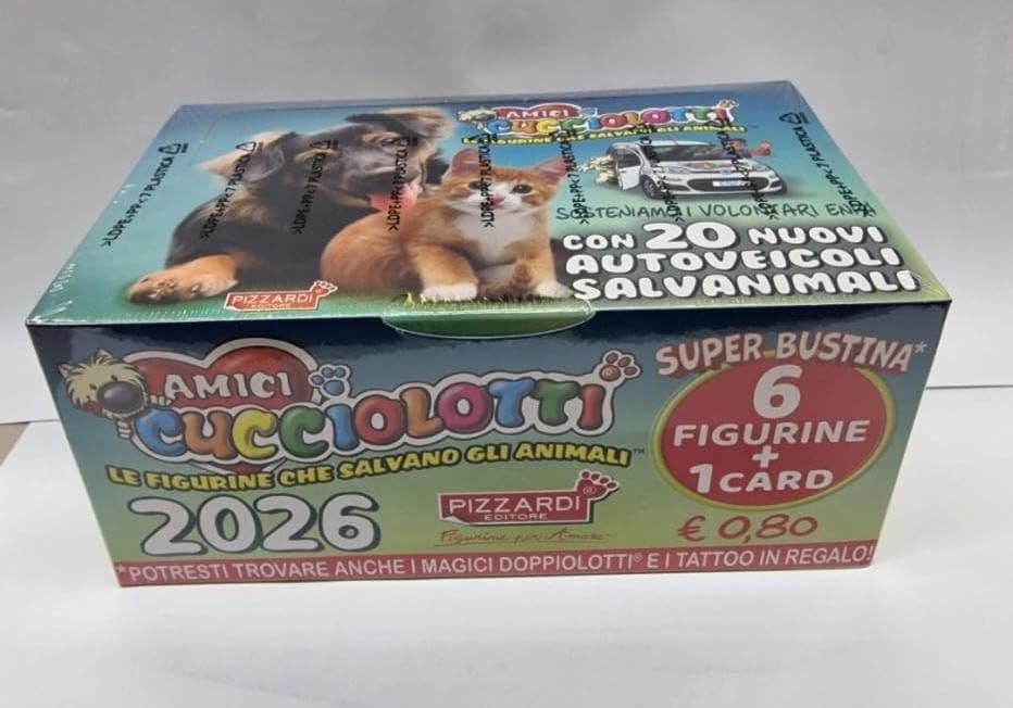 Amici cucciolotti 2026 da 100 bustine.