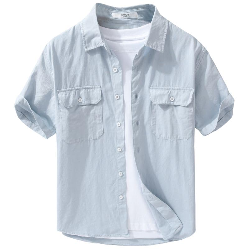 Chemise de travail japonaise ample pour éviter la chaleur