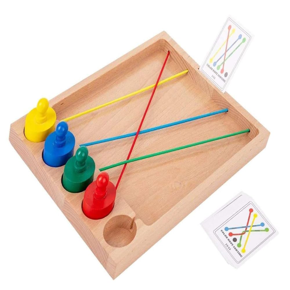 See full amazon price history chart for ToyGenie Wooden Brain Teaser Board Game Cum Write and Wipe Alphabet Tracing Sheet for Kids with Colour Rope Sorting Game Including 15 Clue Cards, Educational and Learning Game ToyGenie Wooden Brain Teaser Board Game Cum Write and Wipe Alphabet Tracing Sheet for Kids with Colour Rope Sorting Game Including 15 Clue Cards, Educational and Learning Game (B0C9M65GYS) Amazon Price History, Amazon Price Tracker