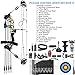 CENWTY Archery Compound Bow Set 20-70 LBS, Draw Length 24