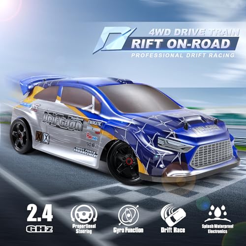 Haiboxing 2197 RC Drift Cars for Kids and Adults |4GHz High Speed Performance with Gyro
| Haiboxing 2197 1/18 Scale RC